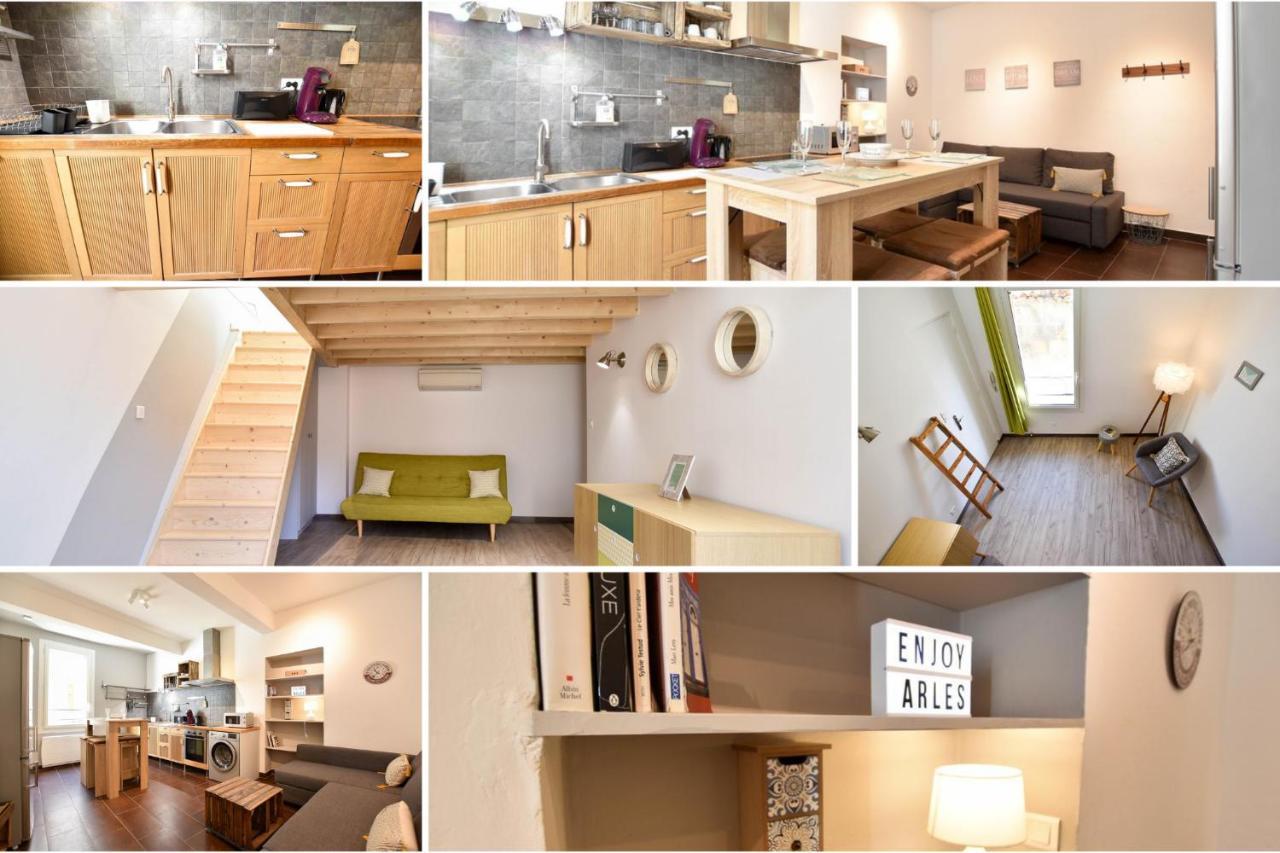 Succes - Tres Beau Duplex- Coeur D'Arles- Climatisation Apartment ภายนอก รูปภาพ